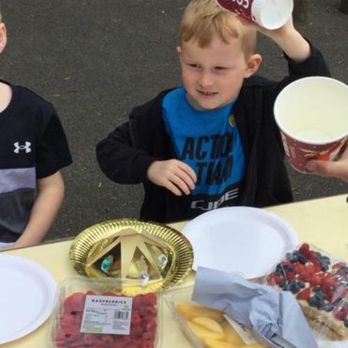 The children really enjoyed our celebrations for the Kings Coronation