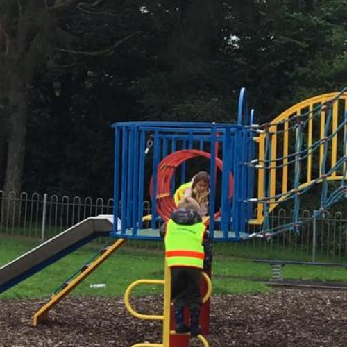 Park morning.